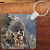 Apache Warriors: hinderlaag voor Amerikaanse caval Sleutelhanger (Achterkant)