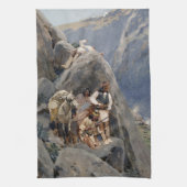 Apache Warriors: hinderlaag voor Amerikaanse caval Theedoek (Verticaal)