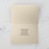 Apache Wedding Blessing Acacia Tree Sunrise Kaart (Binnen)