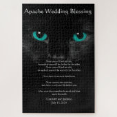 Apache Wedding Blessing Black Cat Legpuzzel (Verticaal)