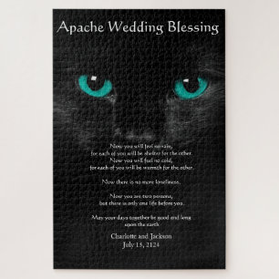 Apache Wedding Blessing Black Cat Legpuzzel