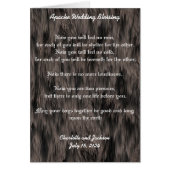 Apache Wedding Blessing Black Fur (Voorkant)