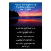 Apache Wedding Blessing Blue Uitzicht (Voorkant)