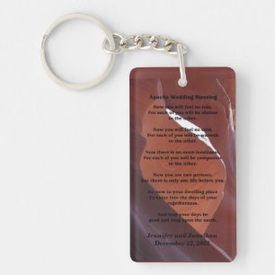 Apache Wedding Blessing Canyon Foto Sleutelhanger