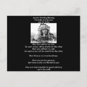 Apache Wedding Blessing Cheif Briefkaart (Voorkant)