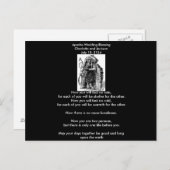 Apache Wedding Blessing Dakota-Sioux Cheif Briefkaart (Voorkant / Achterkant)