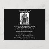 Apache Wedding Blessing Dakota-Sioux Cheif Briefkaart (Voorkant)