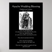 Apache Wedding Blessing Dakota-Sioux Cheif Poster (Voorkant)