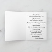Apache Wedding Blessing Deer Kaart (Binnen)