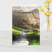 Apache Wedding Blessing Deer Kaart (Gele Bloem)