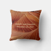 Apache Wedding Blessing, gepersonaliseerd zuidwest Kussen (Achterkant)