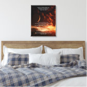 Apache Wedding Blessing Moon en Universe Canvas Afdruk (Insitu (Slaapkamer))