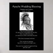 Apache Wedding Blessing Ojibwa Cheif Poster (Voorkant)