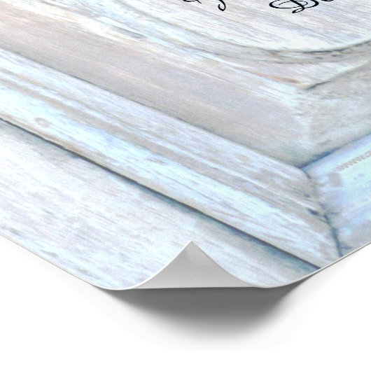 Apache Wedding Blessing Old Wood Background 16x20 Poster (Hoek)