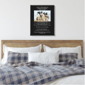 Apache Wedding Blessing Penguins Canvas Afdruk (Insitu (Slaapkamer))