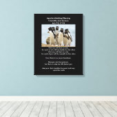 Apache Wedding Blessing Penguins Canvas Afdruk (Insitu (Houten vloer))