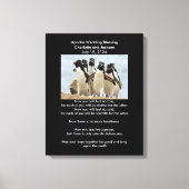 Apache Wedding Blessing Penguins Canvas Afdruk (Voorkant)