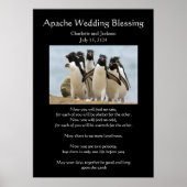 Apache Wedding Blessing Penguins Poster (Voorkant)