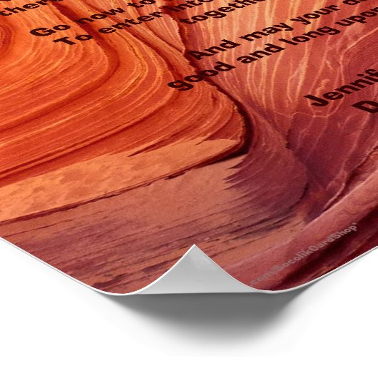 Apache Wedding Blessing Poster 11 x 14 inch Matte (Hoek)