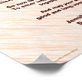 Apache Wedding Blessing Poster 11 x 14 inch Matte (Hoek)