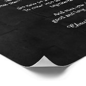 Apache Wedding Blessing Poster 11 x 14 inch Rustic (Hoek)