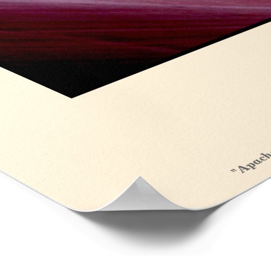 Apache Wedding Blessing Poster 16 x 20 inch (Hoek)