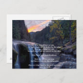 Apache Wedding Blessing River Briefkaart (Voorkant / Achterkant)