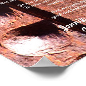 Apache Wedding Blessing Rusty Metal Kijk Poster (Hoek)