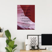 Apache Wedding Blessing Southwest Canyon Foto Poster (Thuiskantoor)