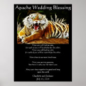 Apache Wedding Blessing Tiger Poster (Voorkant)