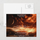 Apache Wedding Blessing Universe Briefkaart (Voorkant / Achterkant)