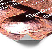 Apache Wedding Blessing v2 Rusty Metal Kijk Print (Hoek)