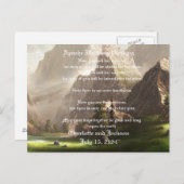Apache Wedding Blessing Valley Briefkaart (Voorkant / Achterkant)