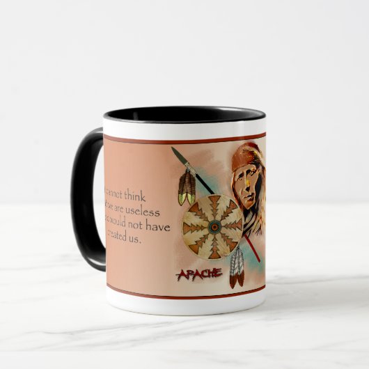 Apache Wisdom Mok (Voorkant links)