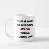 apache woman, awesome coffee mug koffiemok (Links)