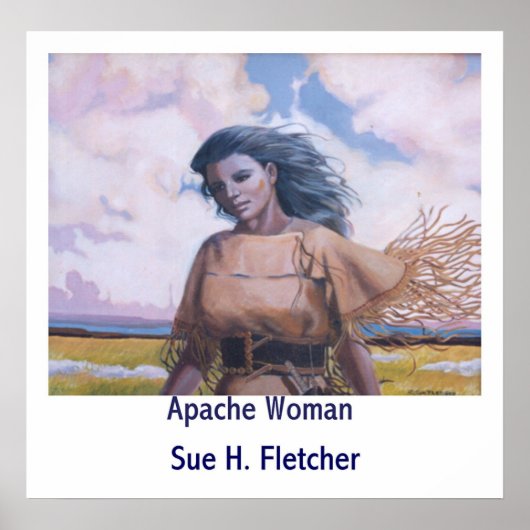 Apache Woman Poster (Voorkant)