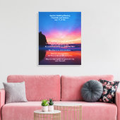 Apache zegening bij zonsopgang canvas afdruk (Insitu (Woonkamer))
