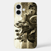 APACHES, GERONIMO-BESTURING VAN EEN MOTORAUTO Blac Case-Mate iPhone Case (Achterkant)