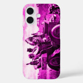 APACHES,GERONIMO DIE EEN MOTORAUTO-roze Paars BEST Case-Mate iPhone Case (Achterkant)