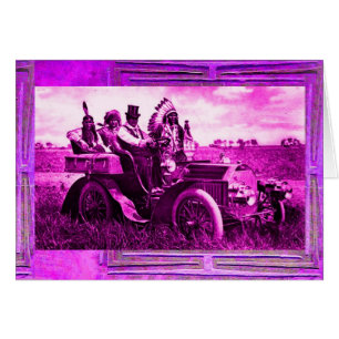 APACHES & GERONIMO RIJDEN IN MOTOR AUTO Vaderdag