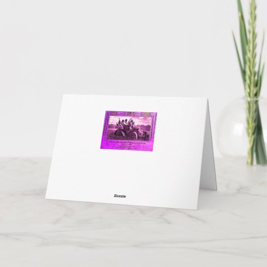 APACHT- EN GERONIMO-RIJBEWEGINGSMOTOR Vaderdag Kaart (Achterkant)