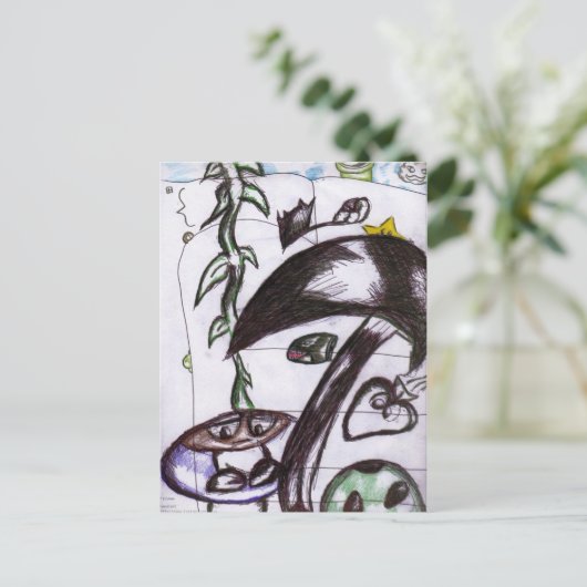 apagefrommariosnotebook briefkaart (Staand voorkant)