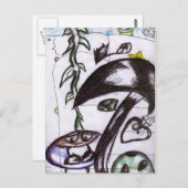 apagefrommariosnotebook briefkaart (Voorkant / Achterkant)