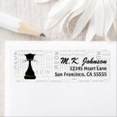 APAL: Black Cat Meow Custom Etiket (Insitu)