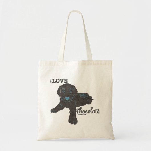 APAL - Chocolade Labrador | Hondenliefhebber Tas (Voorkant)