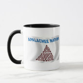 Apalachee Natie Vlag Mok (Links)
