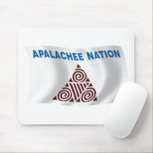 Apalachee Natie Vlag Muismat (Met muis)