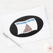 Apalachee Natie Vlag Sticker (Envelop)