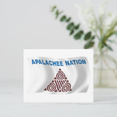 Apalachee Nation Flag Briefkaart (Staand voorkant)