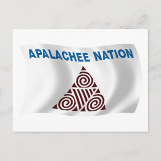 Apalachee Nation Flag Briefkaart